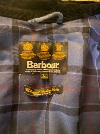 Chaqueta Barbour International A7 Original Negra