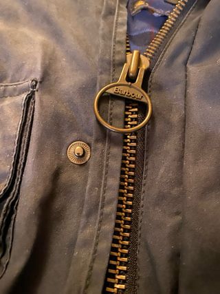 Chaqueta Barbour International A7 Original Negra