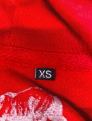 Sudadera Roja Team Wales Talla XS unisex