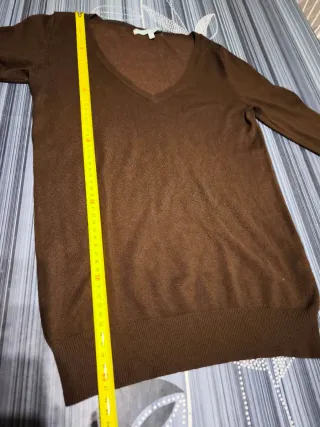 Jersey básico marrón chocolate