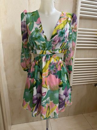 Abito floreale donna