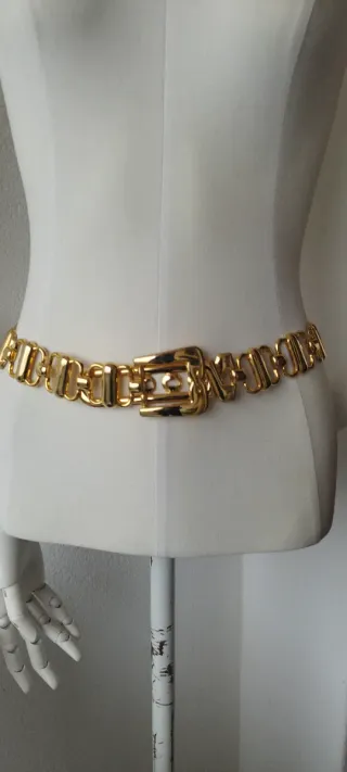 Cintura metallo dorata Max Mara