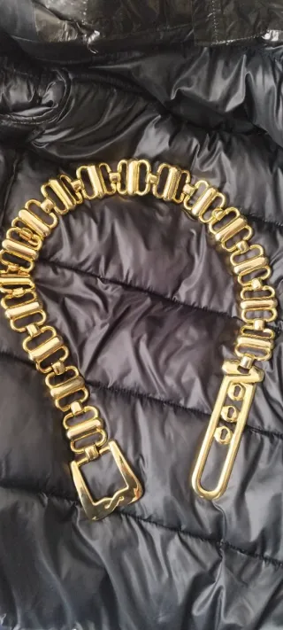 Cintura metallo dorata Max Mara