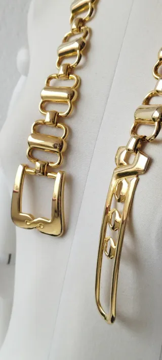 Cintura metallo dorata Max Mara