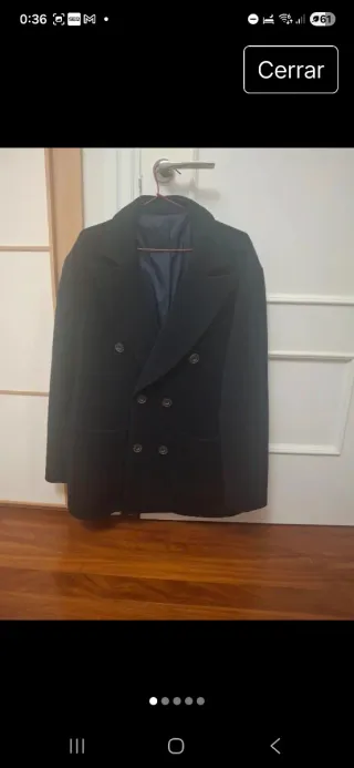 Chaquetón marinero negro