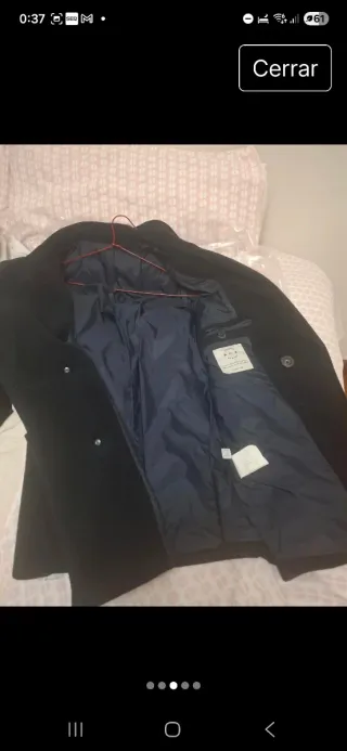 Chaquetón marinero negro