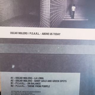 Oscar Mulero & P.E.A.R.L. – Above Us Today