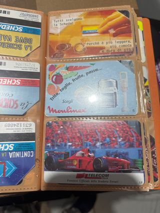 Collezione schede telefoniche