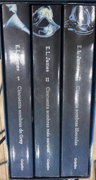 Coleccion libros Cincuenta Sombras de Grey