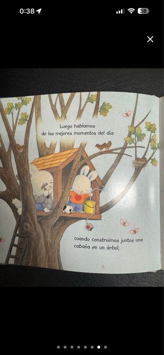 Cuento cosas que me gustan de ir a dormir