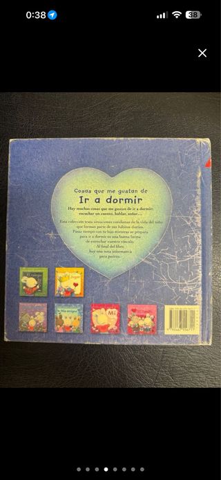 Cuento cosas que me gustan de ir a dormir