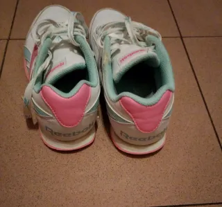 Zapatillas Reebok Mujer Blancas y Rosas