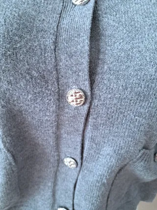 Cardigan grigio donna