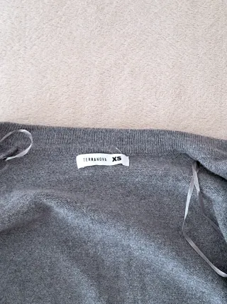 Cardigan grigio donna