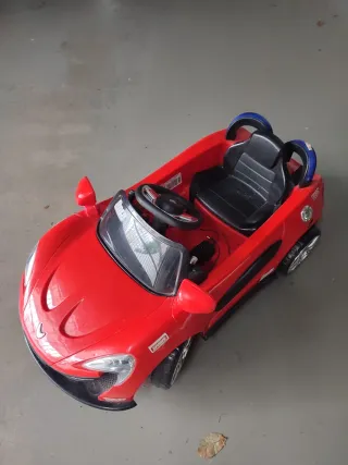 Coche Eléctrico Infantil Rojo