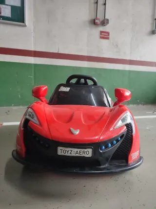 Coche Eléctrico Infantil Rojo