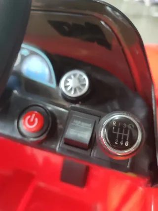 Coche Eléctrico Infantil Rojo