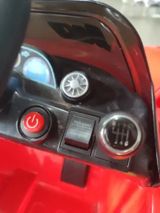 Coche Eléctrico Infantil Rojo