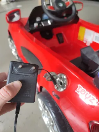 Coche Eléctrico Infantil Rojo