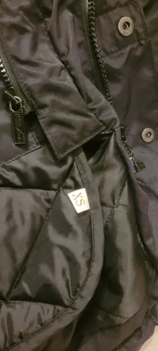 Giacca invernale nera Challenger AX