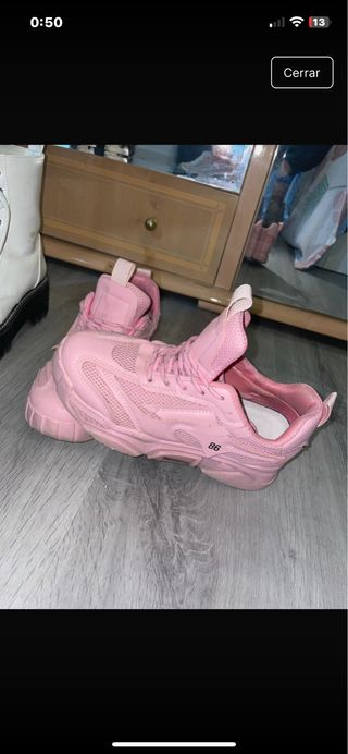 Zapatillas deportivas rosas