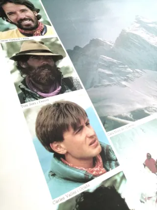 Cartel "Hem fet el cim!". Everest 1985