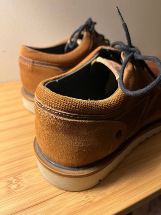 Zapatos de vestir marrones hombre