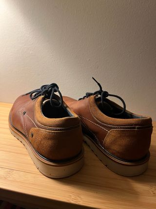 Zapatos de vestir marrones hombre