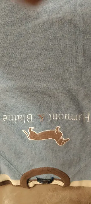 Jersey Harmont & Blaine Perro Salchicha Azul