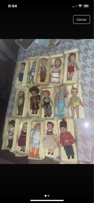 Muñecos de porcelana vintage