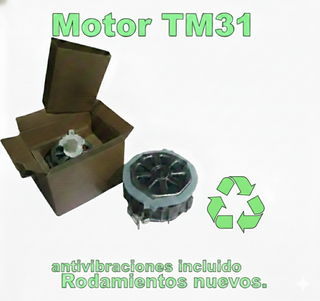 MOTOR RODAMIENTOS NUEVOS TM31 ORIGINAL THERMOMIX