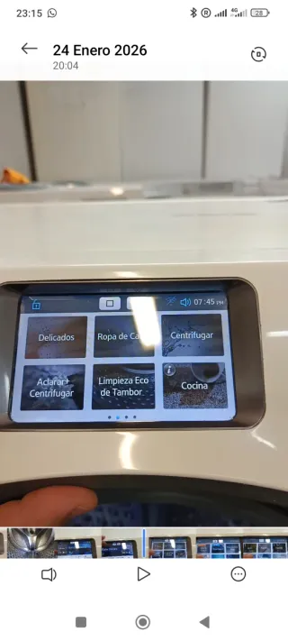 Lavadora Samsung 12kg Smart WiFi