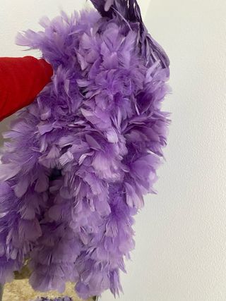 Disfraz Carnaval Morado y Plateado