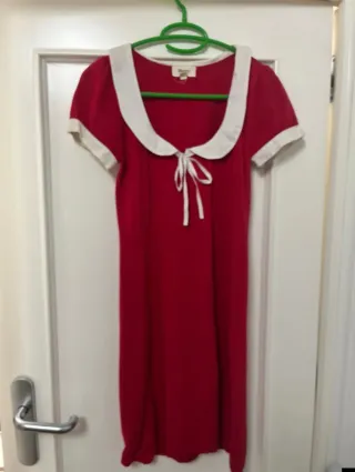 Vestido rojo marca Blanco
