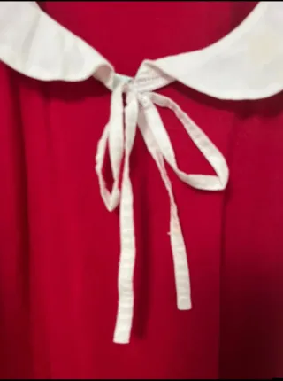 Vestido rojo marca Blanco