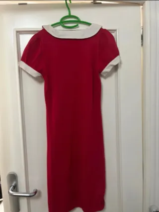 Vestido rojo marca Blanco