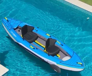 Kayak Hinchable Azul 2 Plazas