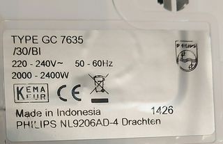 Placa Philips PerfectCare Pure. Plancha