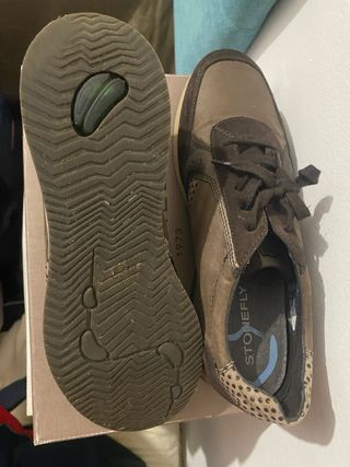 Zapatillas Stonefly Mujer Talla 41 Marrón/Dorado