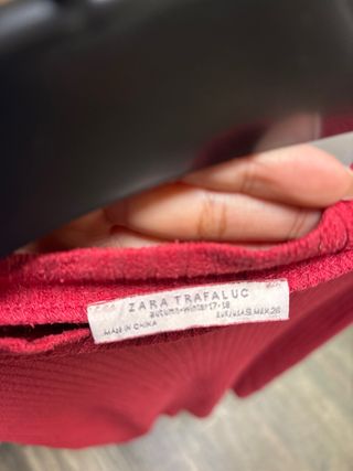 Pack 2 Vestidos Cortos Rojo y Negro