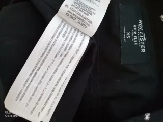 Camisa Hollister Negra T-XS