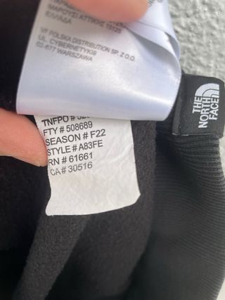 Sudadera The North Face Negra Talla L