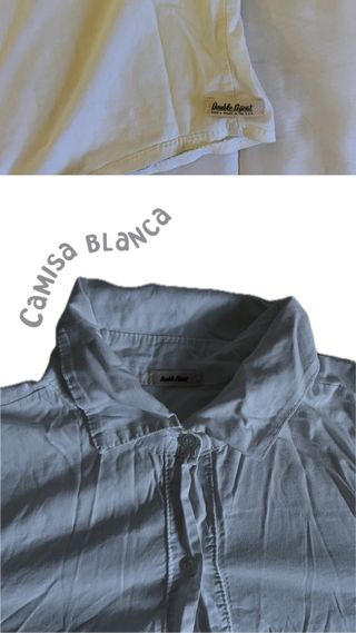 Camisa blanca Double Agent