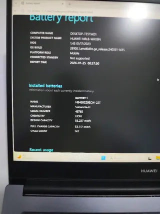 Portátil Huawei Matebook D 14 Gris/Plata