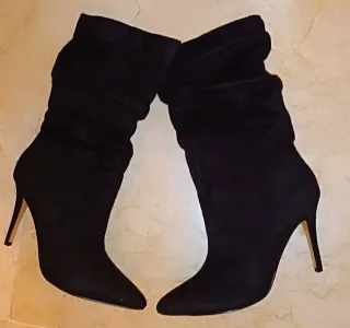 Botines Marypaz negros brillantes