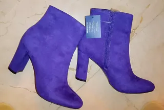 Botines Marypaz negros brillantes