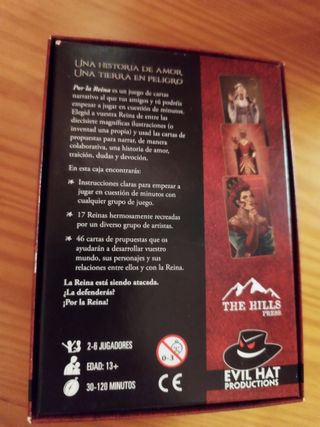Por la Reina juego de cartas