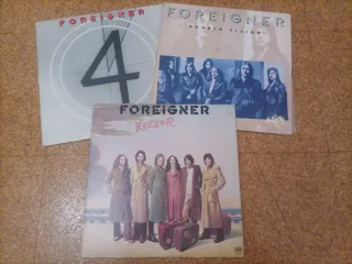 Pack 3 LPs Foreigner