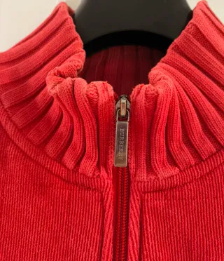 Chaquetón Burberry Rojo