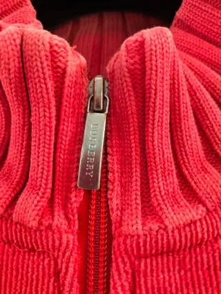 Chaquetón Burberry Rojo